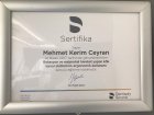 Dt. Mehmet Kerim Ceyran Diş Hekimi sertifikası