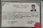 Op. Dr. Talat Remzi Demirkol Kadın Hastalıkları ve Doğum sertifikası