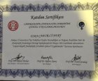 Op. Dr. Esra Çabuk Cömert Kadın Hastalıkları ve Doğum sertifikası