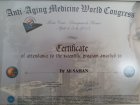 Uzm. Dr. Ali Şahan Dermatoloji sertifikası