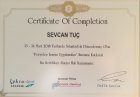 Dt. Sevcan Tuç Diş Hekimi sertifikası