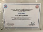Dt. Ekin Aşılıpınar Diş Hekimi sertifikası