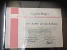 Dr. Psk. Esra Savaş Psikoloji sertifikası