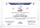Dr. Cemalettin Ekmekcioğlu Geleneksel ve Tamamlayıcı Tıp sertifikası