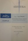 Dt. Ezgi Özkan Özben Diş Hekimi sertifikası