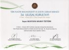 Op. Dr. Mustafa Murat Öztürk Plastik Rekonstrüktif ve Estetik Cerrahi sertifikası