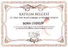 Doç. Dr. Bora Coskun Kadın Hastalıkları ve Doğum sertifikası