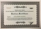 Uzm. Kl. Psk. Gülcihan Agaeva Psikoloji sertifikası