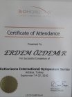 Dr. Dt. Erdem Özdemir Diş Hekimi sertifikası