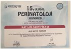 Op. Dr. Nur Betül Tekiner Kadın Hastalıkları ve Doğum sertifikası