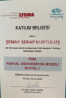 Fzt. Şenay Serap Kurtuluş Fizyoterapi sertifikası