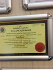 Op. Dr. Fatih Kenar Göz Hastalıkları sertifikası
