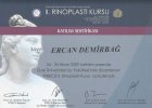 Op. Dr. Ercan Demirbağ Plastik Rekonstrüktif ve Estetik Cerrahi sertifikası