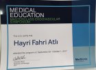 Op. Dr. Fahri Hayri Atlı Kalp Damar Cerrahisi sertifikası