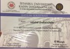 Dr. Öğr. Üyesi Hediye Dağdeviren Kadın Hastalıkları ve Doğum sertifikası
