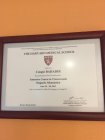 Prof. Dr. Cengiz Bahadır Fiziksel Tıp ve Rehabilitasyon sertifikası