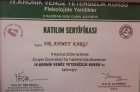 Doç. Dr. Ahmet Bülent Kargı Göğüs Cerrahisi sertifikası
