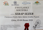 Dil ve Konuşma Terapisti Serap Sezer Dil Konuşma Bozuklukları sertifikası