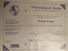 Op. Dr. Özgür Erdoğan Üroloji sertifikası