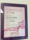 Dr. Pelin Taşkıran Medikal Estetik Tıp Doktoru sertifikası