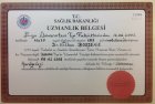 Uzm. Dr. Volkan Bozdemir Kardiyoloji sertifikası