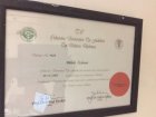 Doç. Dr. Bülent Özdemir Ortopedi ve Travmatoloji sertifikası