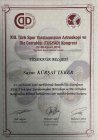 Op. Dr. Kürşat Teker Ortopedi ve Travmatoloji sertifikası
