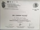 Doç. Dr. Canan Kocaman Çocuk Sağlığı ve Hastalıkları sertifikası