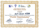 Uzm. Kl. Psk. Aylin Şanver Aydın Psikoloji sertifikası