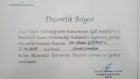 Prof. Dr. Ahmet Güven Çocuk Cerrahisi sertifikası