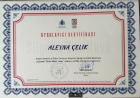 Uzman Aile Danışmanı Aleyna Öztürk Aile Danışmanı sertifikası