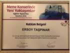 Op. Dr. Ersoy Taşpınar Genel Cerrahi sertifikası