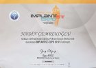 Dt. Nadin Gemrekoğlu Diş Hekimi sertifikası