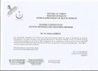 Op. Dr. Didem Kurban Kadın Hastalıkları ve Doğum sertifikası