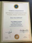 Uzm. Kl. Psk. İhsan Onur Kızılkan Psikoloji sertifikası