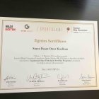 Uzm. Kl. Psk. İhsan Onur Kızılkan Psikoloji sertifikası