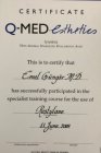 Prof. Dr. Emel Güngör Dermatoloji sertifikası