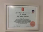 Dr. Asena Balta Medikal Estetik Tıp Doktoru sertifikası