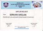 Doç. Dr. Serkan Arslan Çocuk Cerrahisi sertifikası