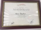 Dt. Gazi Başkan Diş Hekimi sertifikası