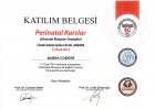 Doç. Dr. Buğra Coşkun Kadın Hastalıkları ve Doğum sertifikası