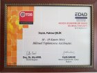 Dt. Fatma Çelik Diş Hekimi sertifikası