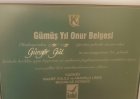 Op. Dr. Güngör Gül Genel Cerrahi sertifikası