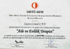 Uzm. Psk. Cemal Can Psikoloji sertifikası