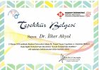 Doç. Dr. İlker Akyol Üroloji sertifikası