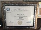 Dr. Dt. Altuğ Yeniay Diş Hekimi sertifikası