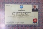 Dr. Mehmet Eşref Özgü Geleneksel ve Tamamlayıcı Tıp sertifikası
