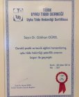 Uzm. Dr. Gökhan Gürel Nöroloji (Beyin ve Sinir Hastalıkları) sertifikası
