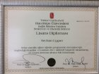 Uzm. Dyt. Sevhan Uygun Esen Diyetisyen sertifikası