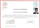 Dr. Melih Nurhan Medikal Estetik Tıp Doktoru sertifikası